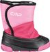 CMP Latu Snowboots Unisex - Roze/Zwart - Maat 24/25