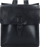 HAROLD'S Leren Vrije tijd rugzak Rugzak Aberdeen Backpack Black Zwart