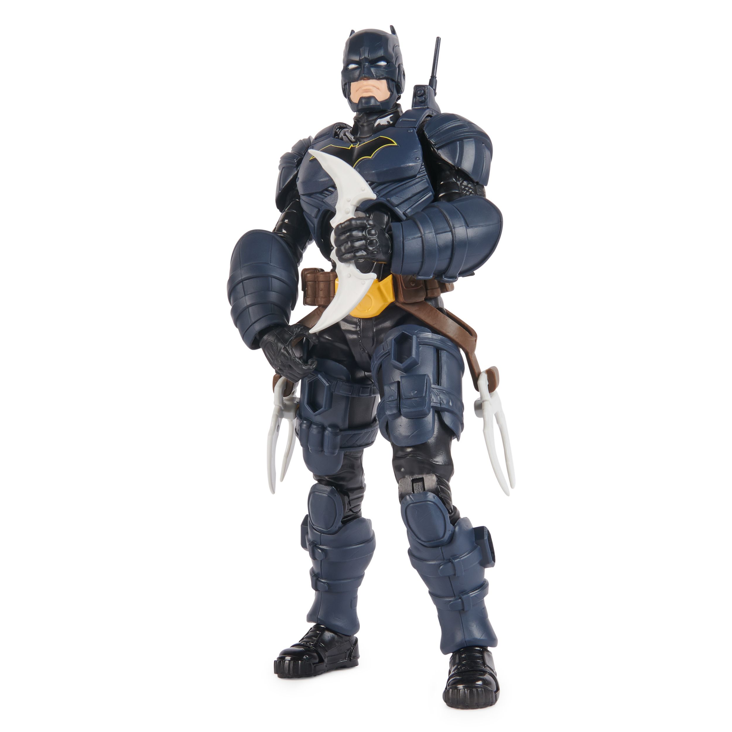 DC Comics Batman Adventures - Batman Action Figure with 16 Armor Accessories - 30cm