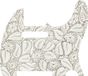 Fender Waylon Jennings Pickguard Telecaster White - Pickguard