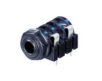 Neutrik NTR-NYS2162 draadconnectoren (zwart, zilver, kunststof, polyamide, IEC 68-2-20, 20 mm, 33 mm, 16,5 mm)
