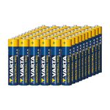 Varta 60 stuks batterijen, type R-03 LR03 AAA, alkalisch, Industrial, artikelnummer 4003