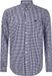 Felix Hardy Chemise à carreaux pour homme à manches longues - 100% Coton - Bleu marine - XL