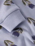 Name It robe sweat fille violet avec imprimé et détail tulle 98