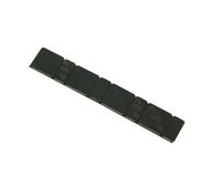 Balanceergewichten Vlakke plakstrips zwart