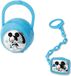 Valenti Argenti - Disney Mickey Mouse - Fopspeenclip, Fopspeenketting met Doos van Zilver