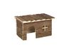 Nobby WOODLAND houten knaagdierhuis "Chappy" 50 × 25 × 33 cm