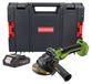 Procraft PGA22-BB meuleuse d'angle sans fil 20 V 125 mm sans balais + 1x batterie 2,0 Ah + boîte à outils RHINO - sans chargeur