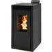 Interstoves Poêle À Granules Marina 8 Etanche - Noir