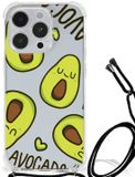 B2Ctelecom iPhone 14 Pro Max Stevig Bumper Hoesje Avocado Singing