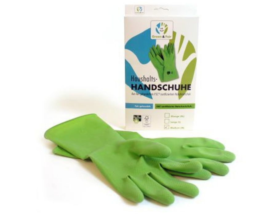 Memo Huishoud handschoen - L - Green & Fair Maat L