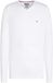 Tommy Hilfiger Stretch Slim Fit T-shirt Lange Mouw Wit Heren XL