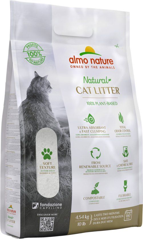 Almo Nature Catlitter - Kattenbakvulling - 4,54 kg