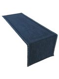 Lemos Home Tafelloper Jeans Denim Katoen 45x150 cm Blauw Premium Kwaliteit