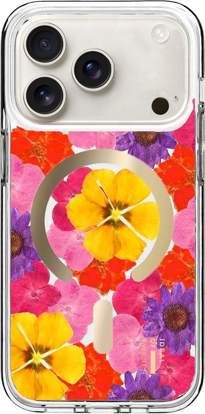 iDeal of Sweden Clear Case MagSafe geschikt voor iPhone 17 Pro Max - Tropical Floral