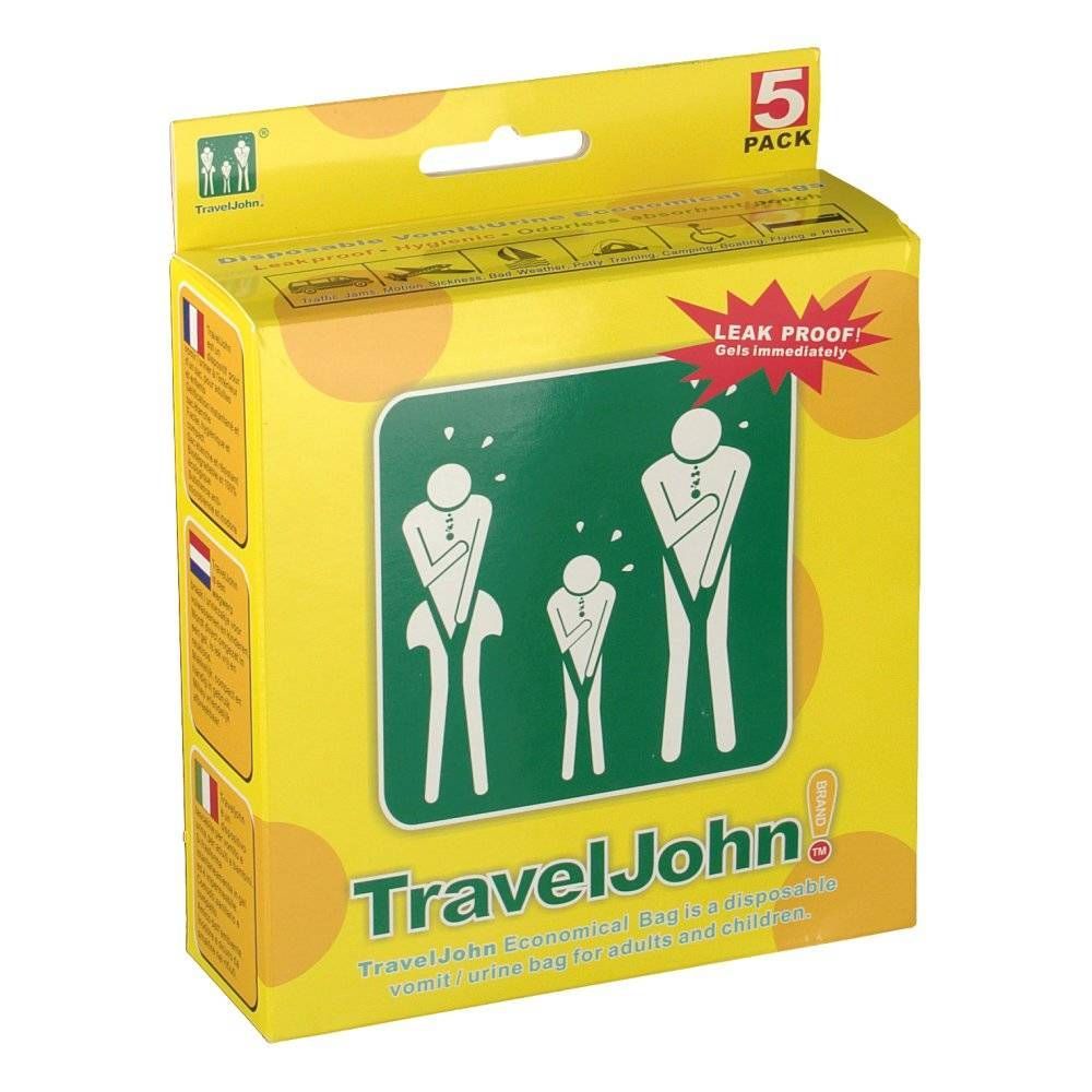 Covarmed Travel John Braakzakjes 5 Stuks 800 ml
