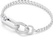 Swarovski Dextera Armband Metaal Zilverkleurig Unisex Volwassenen