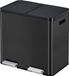 EKO Essential 1 Recycler pedaalemmer 22+22 liter zwart