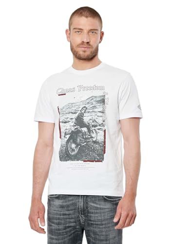 Kaporal Razi T-shirt - Heren - Wit - Maat S