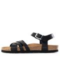 Bayton Sandalen met riem 'Denia' bruin / zwart