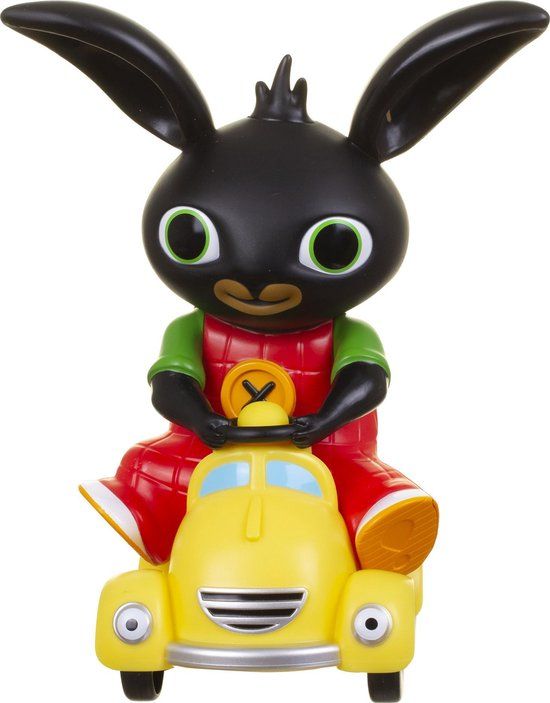 Bing Taxi met Geluid - Geel - Kunststof - Unisex - 0.8+ jaar