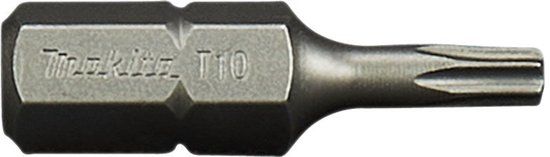 Makita Accessoires Makita Schroefbit T10x25mm Gleufkop