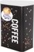Excellent Houseware Boîte à café - Noir - Rectangulaire - 1,2 L