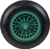 MM Wiel Kunststof Velg Groen As 13 Centimeter