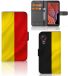 B2Ctelecom Book Case voor Samsung Galaxy Xcover 5 Bookstyle Case Belgische Vlag