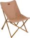 NOMAD® Lounge Campingstoel Mando | Beige | Comfortabel lounge model | Sterk Frame