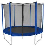 Trampoline avec filet de sécurité, diamètre 305 cm