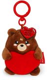 Legami Teddy Pluche Sleutelhanger - Tiny Super Soft!