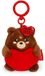 Legami Teddy Pluche Sleutelhanger - Tiny Super Soft!