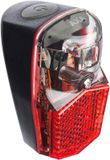 AXA Run Compact - Fiets Achterlicht - LED Fietsverlichting op Batterij - Spatbord montage - Rood