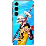 Maniacase Etui Samsung Galaxy S24 plus Anime One Piece Trafalgar D Water Law