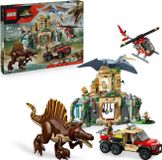 LEGO Jurassic World Mission Aérienne avec le Spinosaure et le Quetzalcoatlus, 76976, 984 Pièces, Jeu de Construction, 6+ Ans