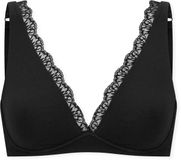 Schiesser Soft BH Unique Cotton - Beha Vrouwen - zwart