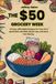 The $50 Grocery Week: 70 Easy, Affordable Recipes for Your First Apartment: Eat Well, Stress Less, and Save Your Money