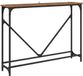 vidaXL Wandtafel Oud Hout 102 x 23 x 75 cm Bewerkt hout