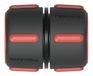 Fiskars 1027067 Waterslangkoppeling Slangaansluiting Zwart, Rood 30 stuk(s)