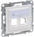 Legrand 765602, Wit, Thermoplastic, Conventioneel, Glanzend, Voorpaneel