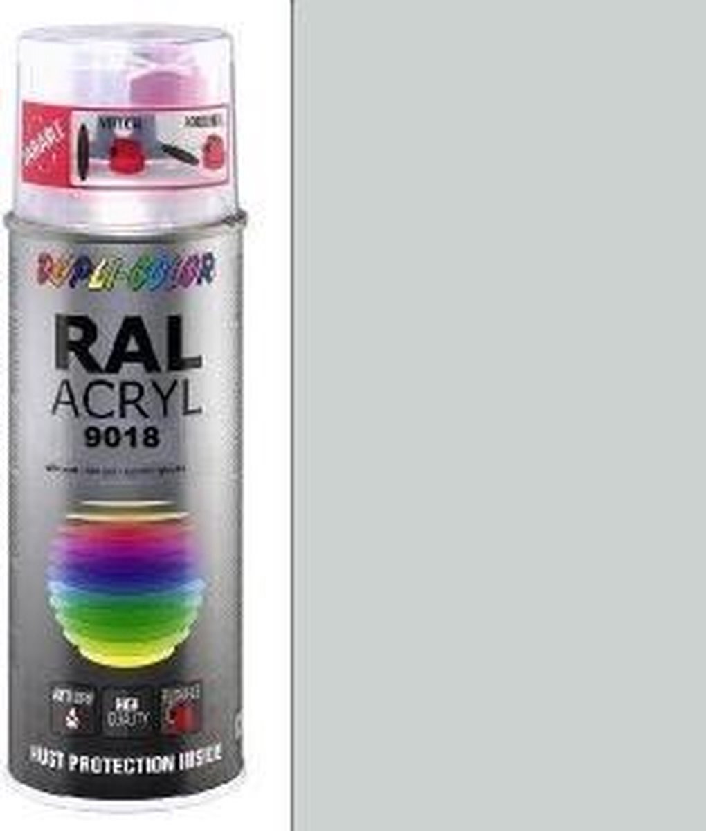 Dupli Dupli-Color acryllak hoogglans RAL 9018 papyruswit - 400 ml.