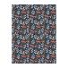 Arvidssons Textil Toile cirée Stjärnspeja Bleu foncé