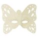 Décopatch AC787Cpack - Lot de 2 supports en papier mâché, masque papillon pour adulte