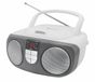 Soundmaster SCD1400WE Tragbare CD-Player Grau, Weiß