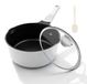 Solidchoice - 1.8 Litre Casserole with Lid and Non-stick Coating