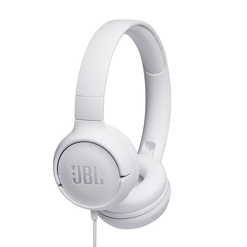JBL Tune 500 Bedrade On-Ear Hoofdtelefoon - Wit