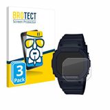 BROTECT Screenprotector 3 Stuks voor Casio G-Shock GMD-S5600 Beschermglas Transparant
