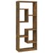 VidaXL Wandschap 36x16x90 cm bewerkt hout gerookt eikenkleurig