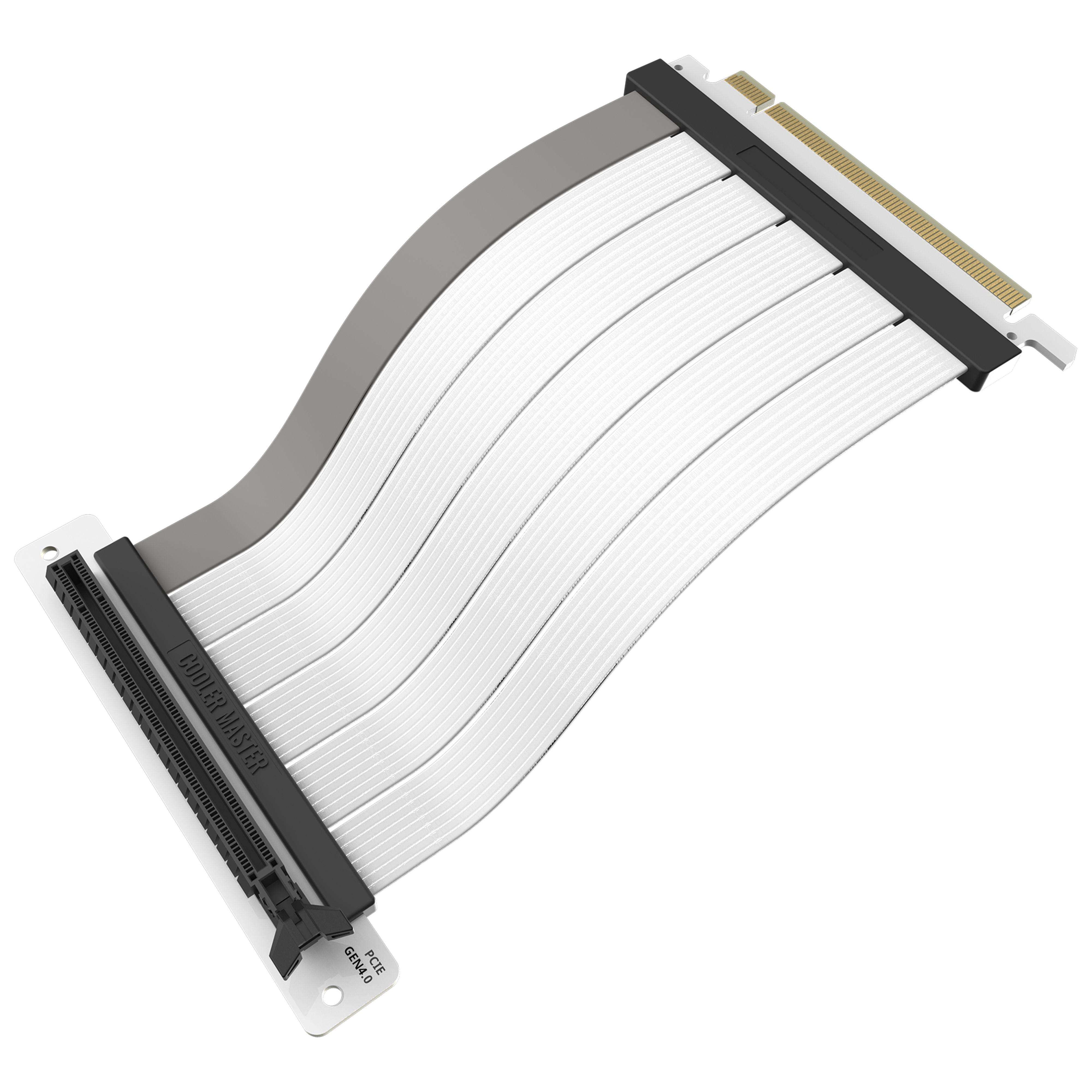 Cooler Master Riser Cable PCIe 4.0 x16 - 300mm - White